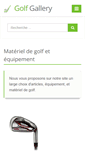 Mobile Screenshot of golf-gallery.fr
